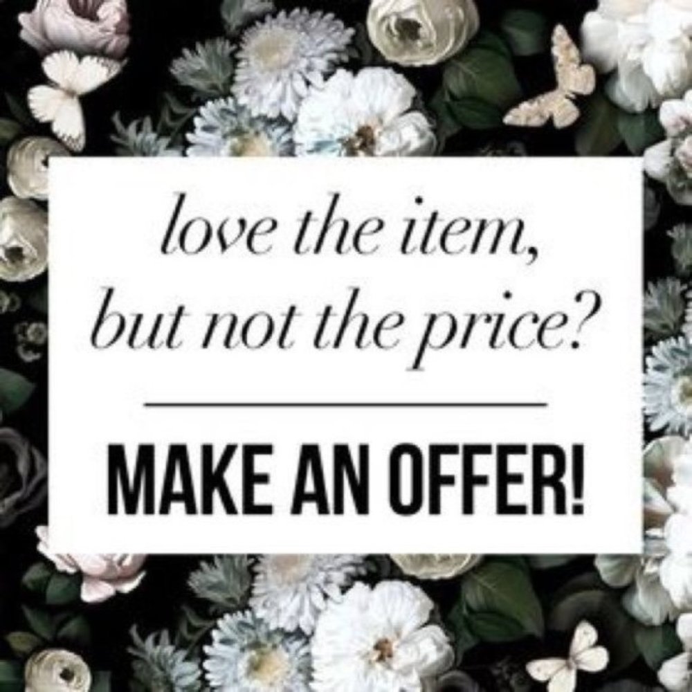 Open to offers on your favorite item :)